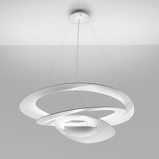 Lámpara De Suspensión Original Artemide Pirce Led color Blanca