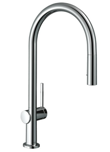 [72800000] Hansgrohe Talis M54 Mezclador monomando de cocina 210, ducha extraíble, 2jet