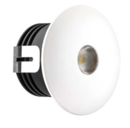 Attis 3W R Empotrable Led de frente Redondo Recedido- IDEA