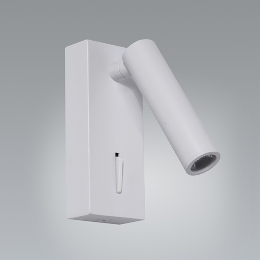 [QU-AP-BCO] Aplique cabezal movil