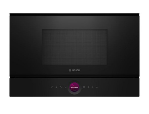 [BEL7321B1] Microondas Empotrable Compacto Serie 8, 38 cm Negro 21 lts BEL7321B1 - BOSCH