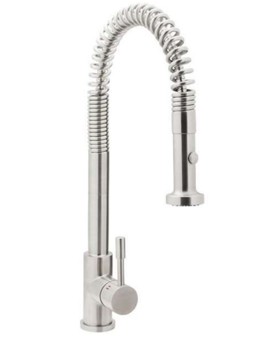 [65207 18 60 66] Monocomando de Cocina Mesada con Resorte Extraible - Genebre