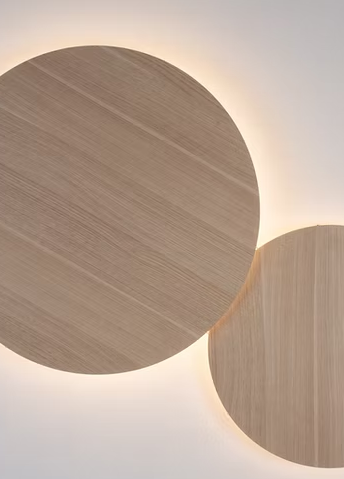 Aplique Eclipse madera - IMDI